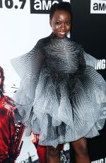 DANAI GURIRA at The Walking Dead Premiere Party in Los Angeles 09/27/2018
