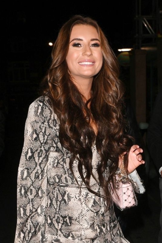 DANI DYER at In the Style Collection Launch Party in London 10/10/2018