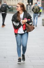 DANI DYER Leaves Capital Radio in London 10/24/2018