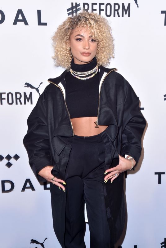 DANILEIGH at Tidal x Brooklyn at Barclays Center in New York 10/23/2018