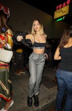 DELILAH HAMLIN at Delilah Nightclub in West Hollywood 10/13/2018