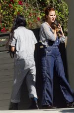 DEMI MOORE and TALLULAH WILLIS Out in Los Angeles 10/24/2018