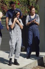 DEMI MOORE and TALLULAH WILLIS Out in Los Angeles 10/24/2018