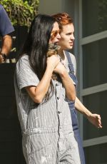 DEMI MOORE and TALLULAH WILLIS Out in Los Angeles 10/24/2018