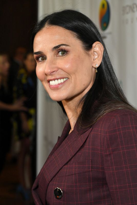 DEMI MOORE at Friendly House Lunch in Los Angeles 10/27/2018