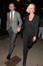 DENISE VAN OUTEN Arrives at Maddox Gallery in London 10/22/2018