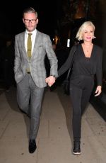 DENISE VAN OUTEN Arrives at Maddox Gallery in London 10/22/2018