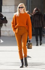 DEVON WINDSOR Out and About in Paris 10/01/2018