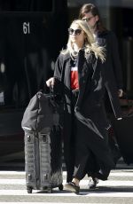 DIANNA AGRON and Marshall Winston at LAX Airport in Los Angeles 09/30/2018