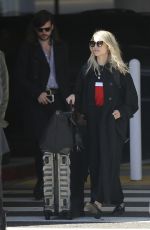 DIANNA AGRON and Marshall Winston at LAX Airport in Los Angeles 09/30/2018