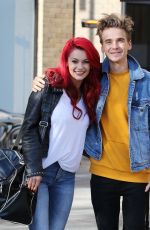 DIANNE BUSWELL Leaves ITV Sudios in London 10/18/2018