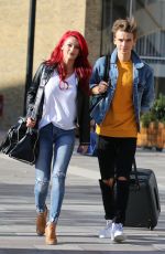DIANNE BUSWELL Leaves ITV Sudios in London 10/18/2018
