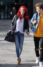 DIANNE BUSWELL Leaves ITV Sudios in London 10/18/2018