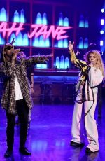 DINAH JANE at Tonight Show Starring Jimmy Fallon in New York 10/08/2018