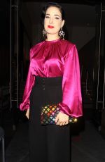 DITA VON TEESE at N10 Restaurant in West Hollywood 09/28/2018