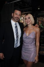 DUA LIPA at Jimmy Kimmel Live 10/10/2018