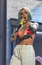 DUA LIPA Performs at 2018 American Music Awards 10/09/2018