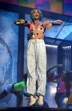 DUA LIPA Performs at 2018 American Music Awards 10/09/2018