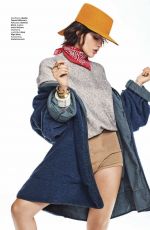 EIZA GONZALEZ in Glamour Magazine, Mexico October 2018