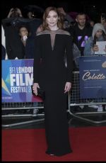 ELEANOR TOMLINSON at Colette Premiere at BFI London Film Festival 10/11/2018