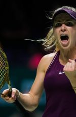 ELINA SVITOLINA at BNP Paribas WTA Finals in Singapore 10/25/2018
