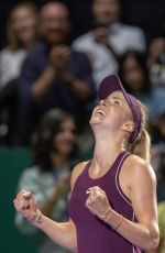 ELINA SVITOLINA at BNP Paribas WTA Finals in Singapore 10/25/2018