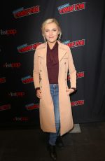 ELIZA TAYLOR at The 100 Panel at New York Comic-con 10/06/2018