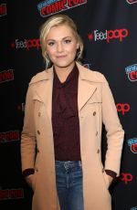 ELIZA TAYLOR at The 100 Panel at New York Comic-con 10/07/2018