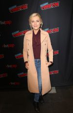 ELIZA TAYLOR at The 100 Panel at New York Comic-con 10/07/2018