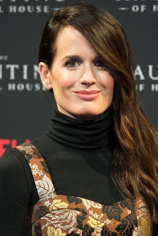 ELIZABETH REASER at The Haunting of Hill House’ Special Screening in London 10/02/2018