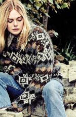 ELLE FANNING and MELANIE LAURENT in Madame Figaro, October 2018