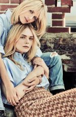 ELLE FANNING and MELANIE LAURENT in Madame Figaro, October 2018