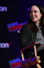 ELLEN PAGE at Netflix & Chills Panel at New York Comic-con 10/05/2018