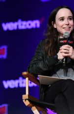 ELLEN PAGE at Netflix & Chills Panel at New York Comic-con 10/05/2018