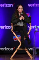 ELLEN PAGE at Netflix & Chills Panel at New York Comic-con 10/05/2018