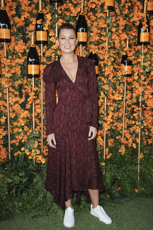 ELLEN POMPEO at 2018 Veuve Clicquot Polo Classic in Los Angeles 10/06/2018