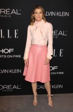 ELLEN POMPEO at Elle Women in Hollywood in Los Angeles 10/15/2018