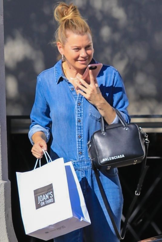 ELLEN POMPEO Out Shopping in Studio City 10/26/2018