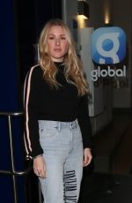 ELLIE GOULDING Arrives at Global Studios in London 10/25/2018