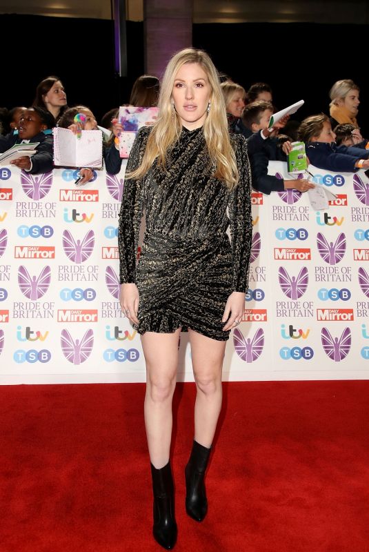 ELLIE GOULDING at Pride of Britain Awards 2018 in London 10/29/2018