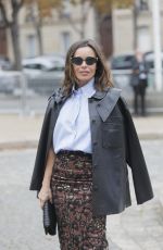 ELODIE BOUCHEZ at Miu Miu Fashion Show in Paris 10/02/2018
