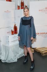ELSA HOSK at Moet & Chandon and Virgil Abloh New Bottle Collaboration Launch in New York 10/16/2018