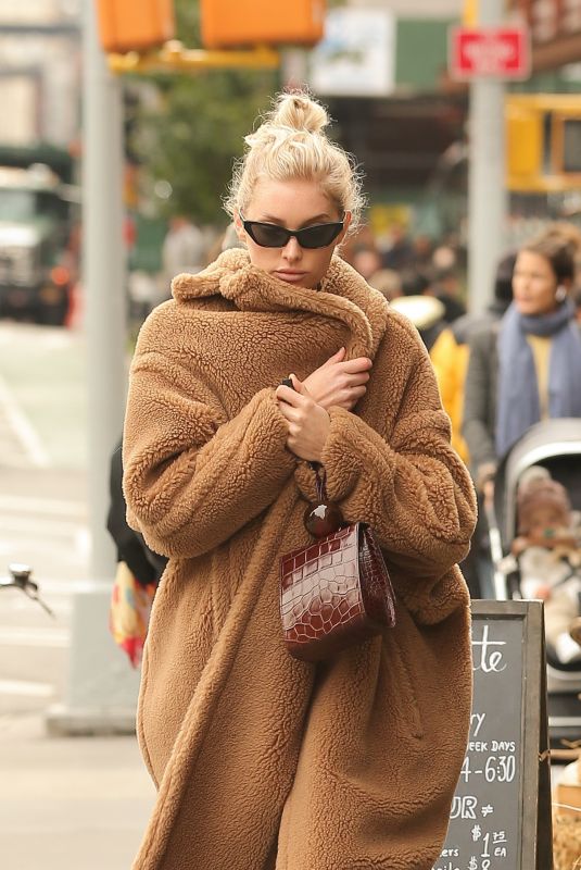 ELSA HOSK Out and About in New York 10/26/2018