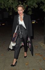 EMILIA CLARKE at BFI Party in London 10/20/2018
