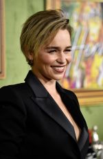 EMILIA CLARKE at My Dinner with Herve Premiere in Hollywood 10/04/2018