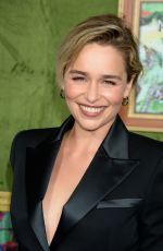 EMILIA CLARKE at My Dinner with Herve Premiere in Hollywood 10/04/2018