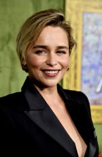 EMILIA CLARKE at My Dinner with Herve Premiere in Hollywood 10/04/2018