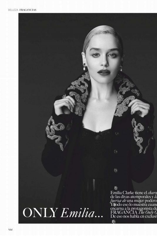 EMILIA CLARKE in Vogue Magazine, Mexico November 2018