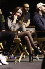 EMILY BROWNING at American Gods Panel at New York Comic-con 10/05/2018