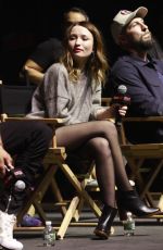 EMILY BROWNING at American Gods Panel at New York Comic-con 10/05/2018